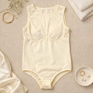 HeyShape Cream Sculpting Shapewear High Neck Bodysuit Size S